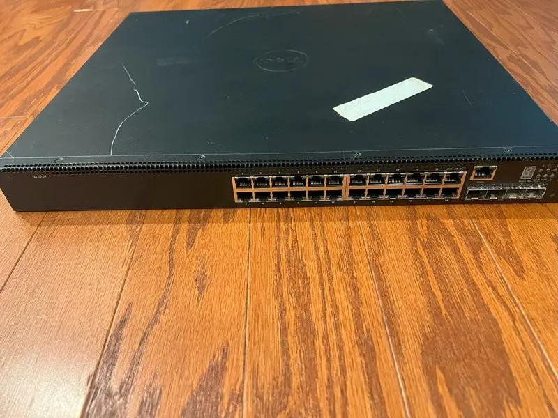 Коммутатор Dell EMC N1524P PoE+ 24 Port Gigabit Network Switch 4 x 10GBe SFP+