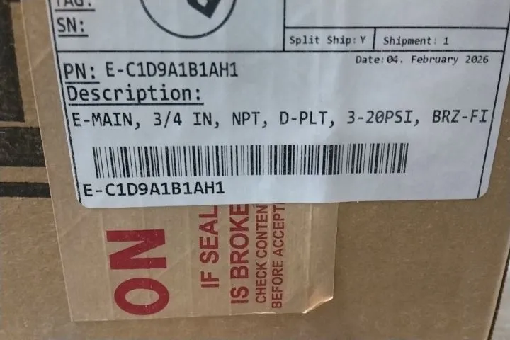 Трубопроводная арматура SPENCE E-C1D9A1B1AH1 Pressure Regulator,3/4 In,3 to 20 p