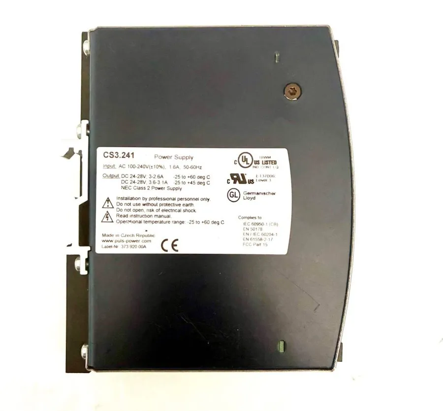 Блок питания Puls Cs3.241 Dc Power Supply, 100/240V Ac, 24/28V Dc, 80 W, 2.7 A,  — фото лота 1