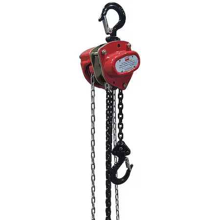 Таль Dayton 817Pd1 Manual Chain Hoist, 500 Lb Cap — фото лота 1