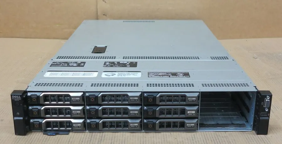Сервер Dell PowerEdge R515 2x Opteron 4174 6-C 2.3GHz 32GB 5.7TB 2U Rack Mount S