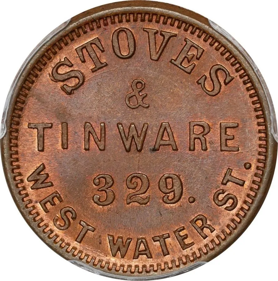 Лабораторный прибор Milwaukee WI510AQ-1a PCGS MS-66 RB Hermann Voigt Stoves & Ti — фото лота 1