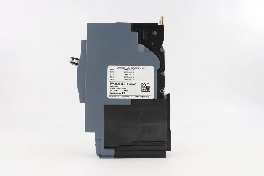 Автоматический выключатель TAKE OUT SIEMENS 3VA4120-5ED14-0AA0 CIRCUIT BREAKER 1