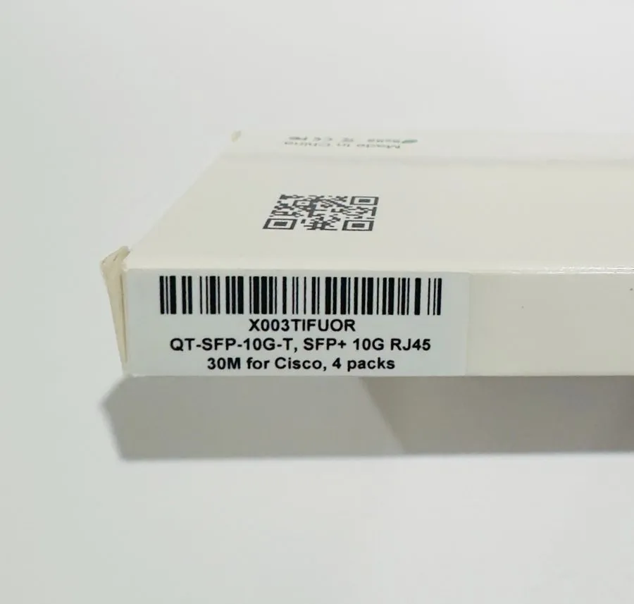 Трансивер QSFPTEK 4-Pack QT-SFP-10G-T, SFP+ 10G RJ45 Transceiver Module 30M