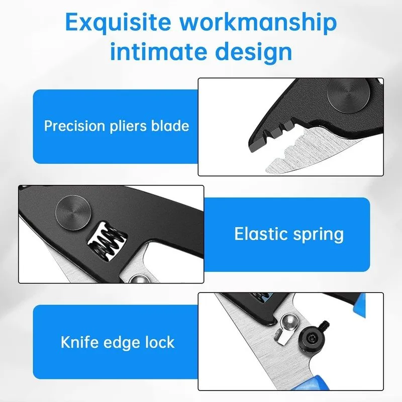 Стриппер 3 port fiber stripper Miller pliers VCFS-3 optical fiber stripping plie