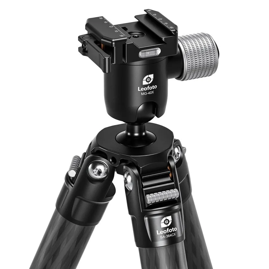 Оборудование видеонаблюдения Leofoto SA-363CX/MG-40X Outdoors Tripod w/ Rapid Lo — фото лота 1