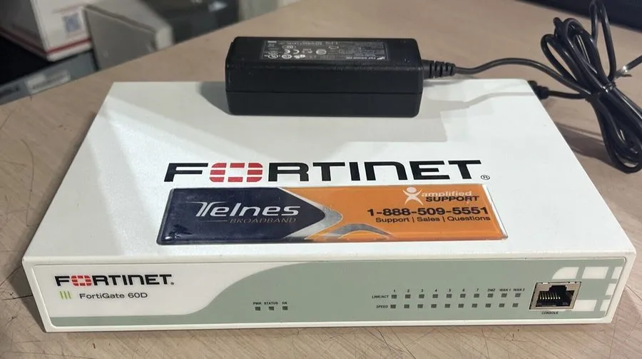 Межсетевой экран Fortinet Fortigate FG-60D-POE 10 Port GE PoE Firewall