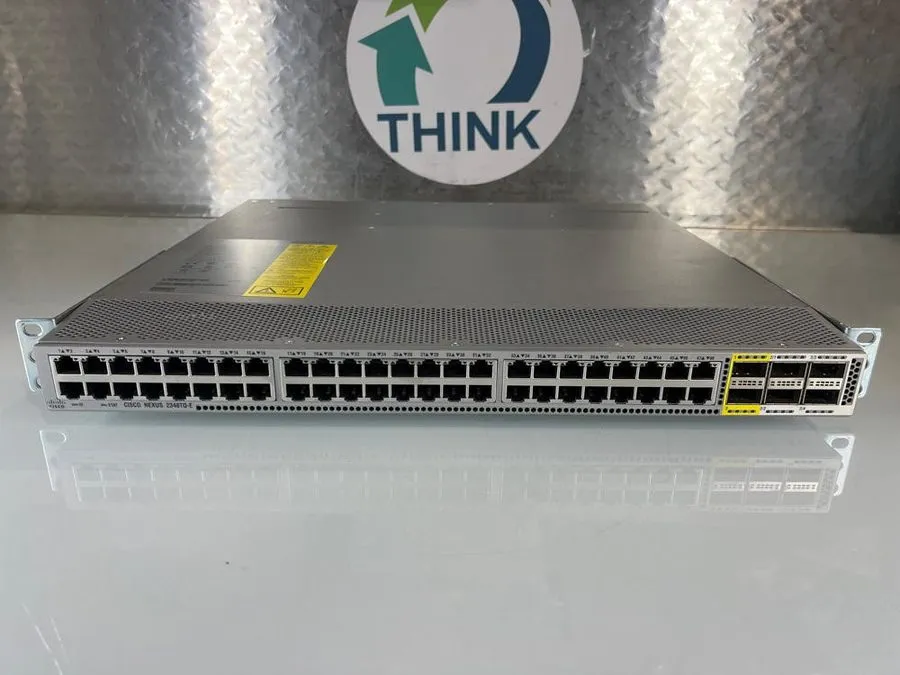 Объектив Cisco Nexus N2K-C2348TQ-10GE 48 Ports Rack Mountable 10GbE Switch