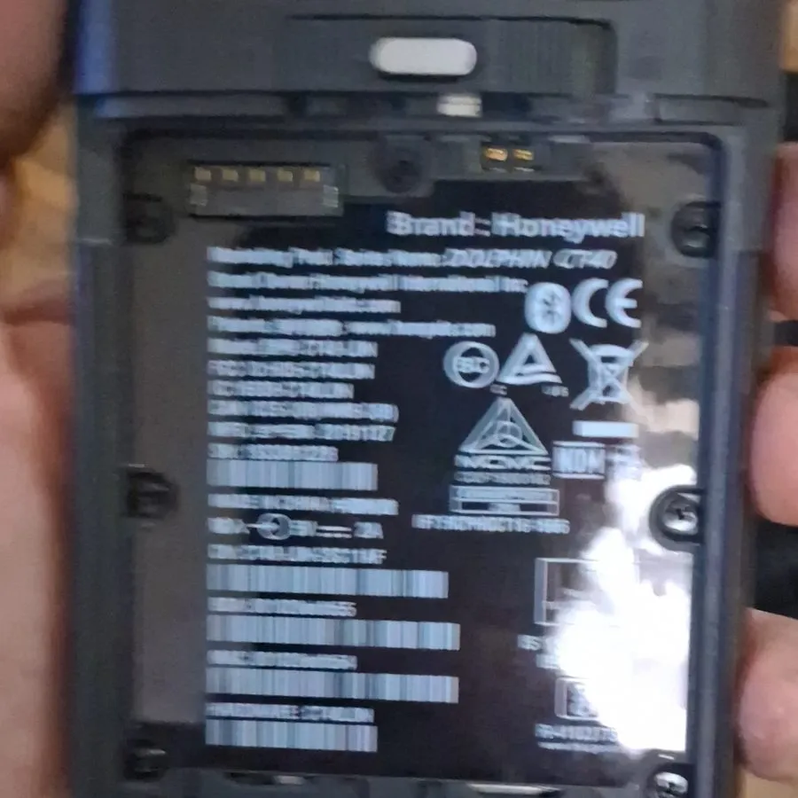 Сканер штрих-кода Honeywell Dolphin CT40 PDA Model MPN 318-055-015