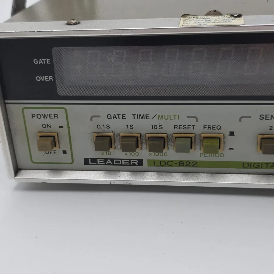 Тестер Leader LDC-822, digital frequency counter, 10Hz/80 MHz