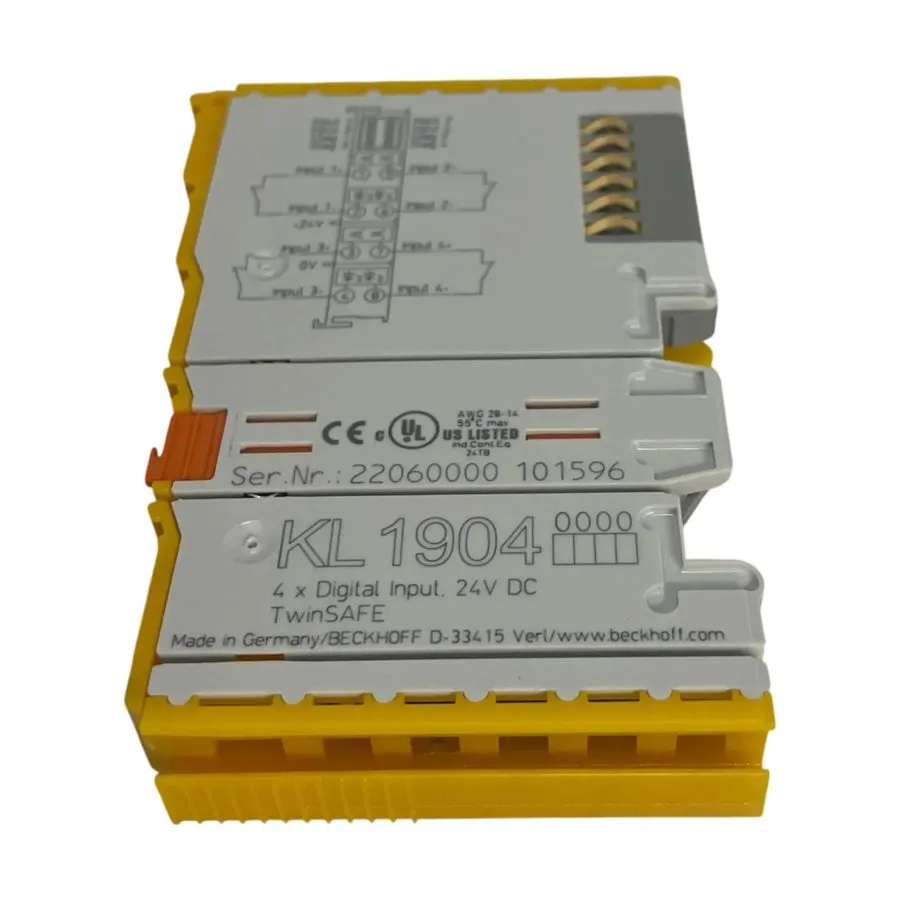Модуль ввода-вывода Beckhoff KL1904 4X Digital input 24VDC TwinSafe
