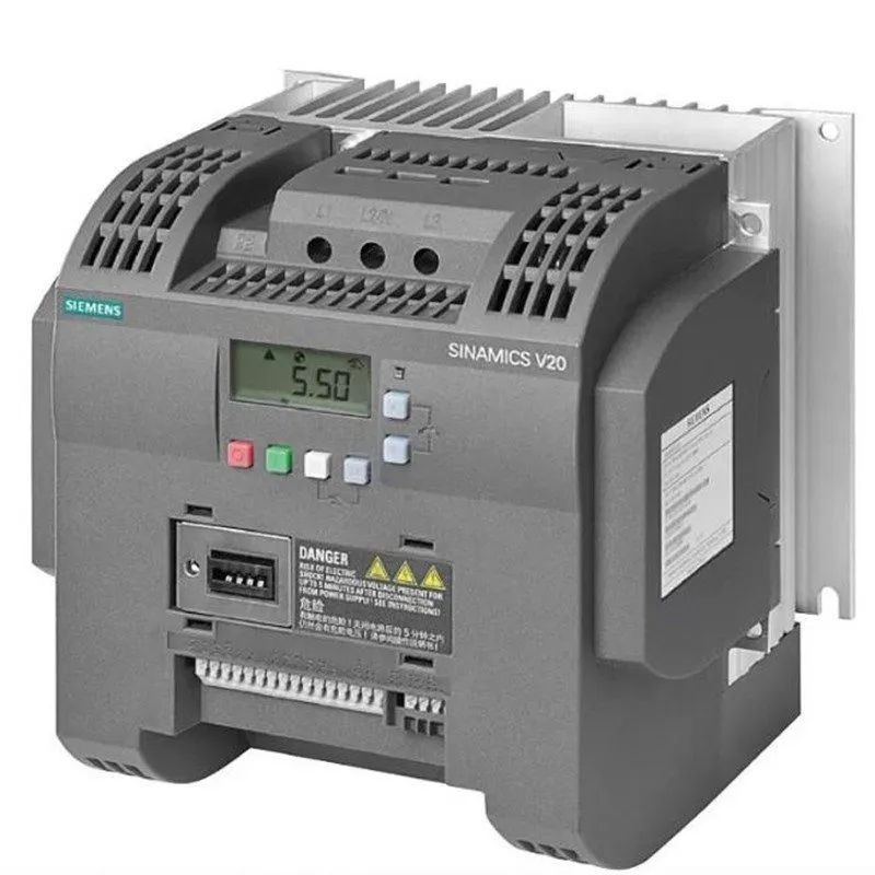 Частотный преобразователь Siemens Sinamics V20 Drive 380/480V 4 kW 5 hp 6SL3210- — фото лота 1