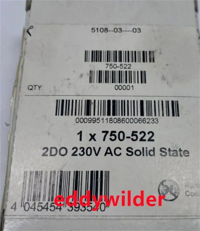 Модуль WAGO 750-522 750 522 DO Module 2-Channel 230VAC Solid State