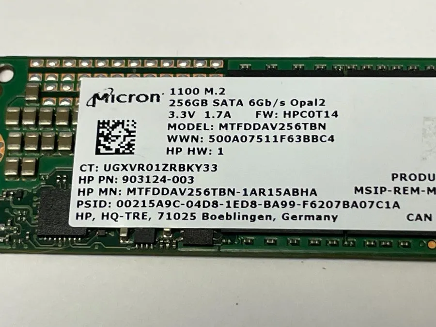 MTFDDAV256TBN