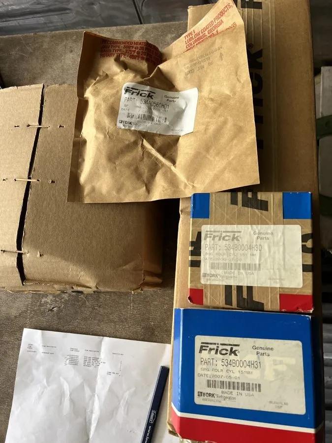 Компрессор Frick Jackshaft Kit XJF151A 534M0602G04 SCREW Compressor RXF 58 parts — фото лота 2