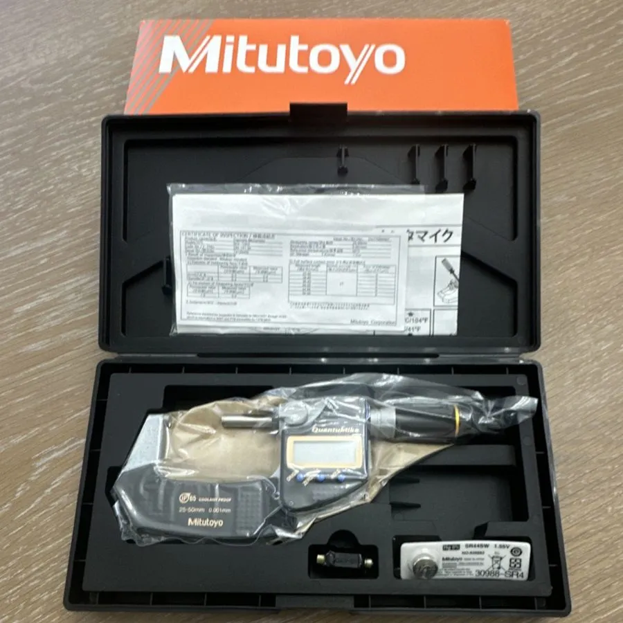 Микрометр Mitutoyo 293-141-30 digital micrometer 25-50mm /0.001mm — фото лота 1