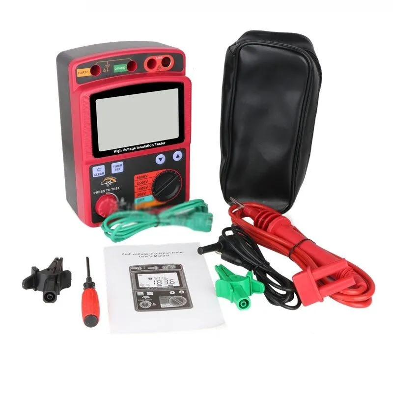 Тестер GM3125 High-Precision Digital Insulation Resistance Tester Megohmmeter 50