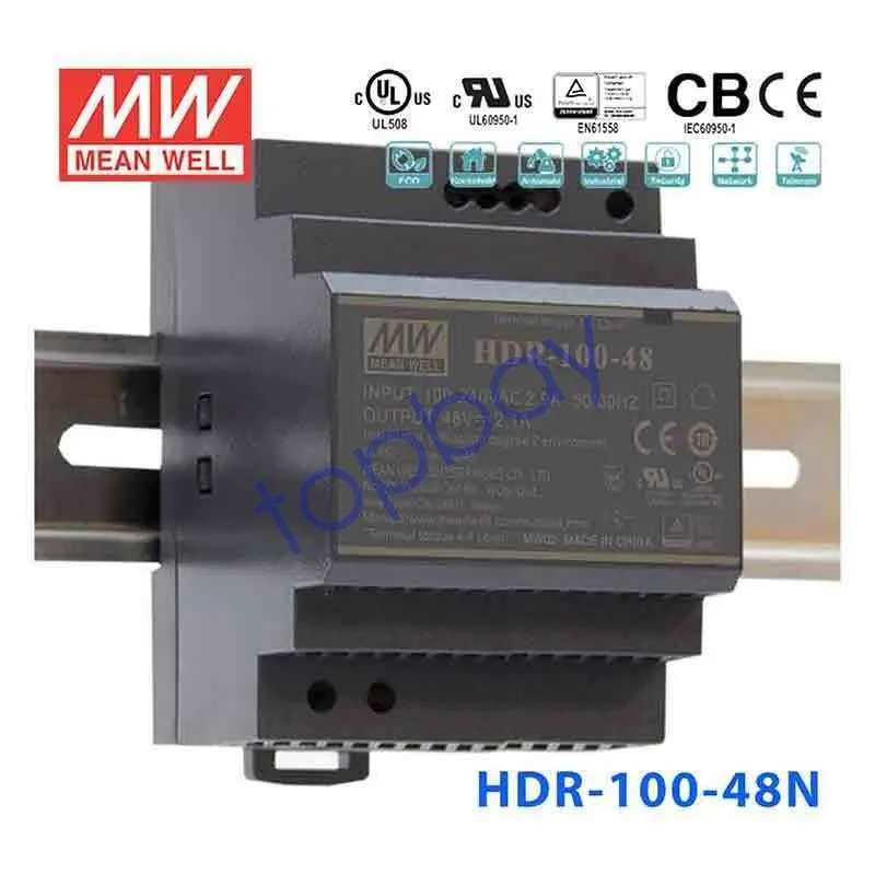 Блок питания HDR-100-48N Slim Step Power Supply 100W 48V DIN Rail