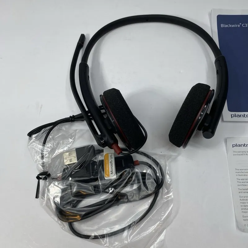 VoIP-шлюз Plantronics 85619-101 C320-M Blackwire Headband Headset FREE S/H