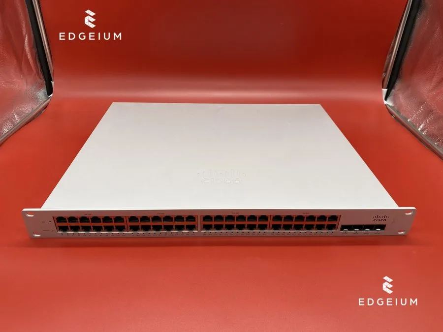 Коммутатор Cisco Meraki MS220-48LP-HW 48-Port Gigabit 370W PoE Switch UNCLAIMED