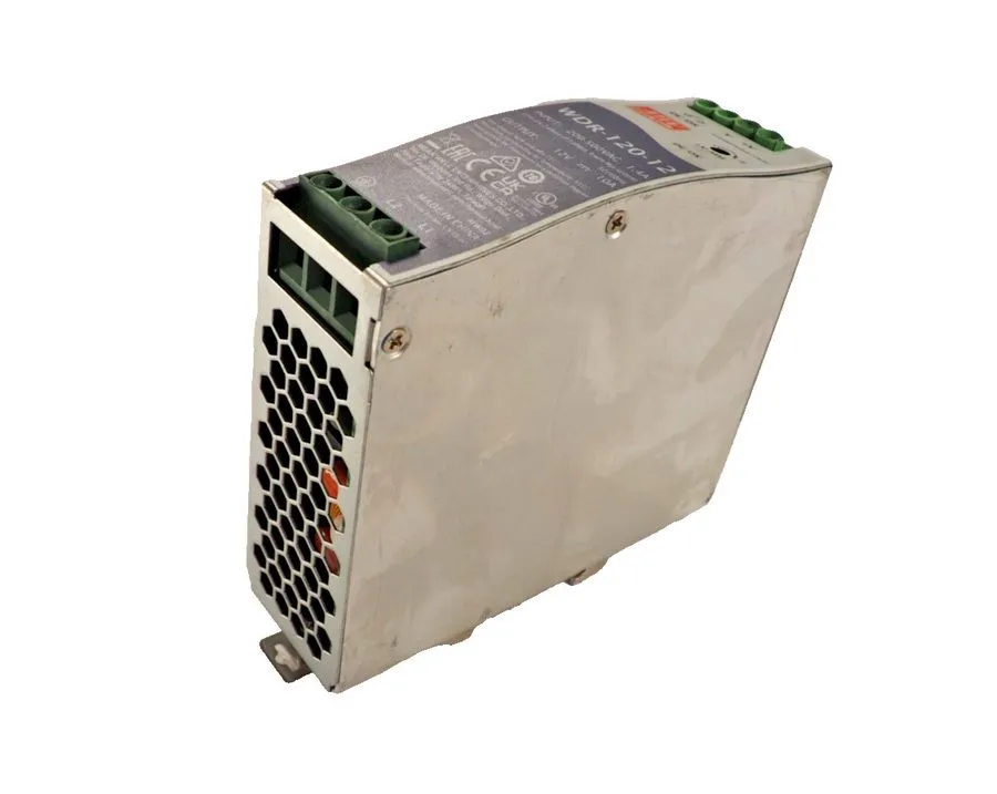 Блок питания MEAN WELL WDR-120-12 POWER SUPPLY 12V 10A 200-500VAC DIN RAIL MOUNT