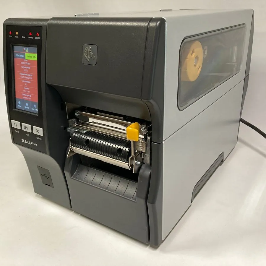 Принтер этикеток ZT411 Thermal Label Printer 300dpi LAN USB Bluetooth ZT41143-T3