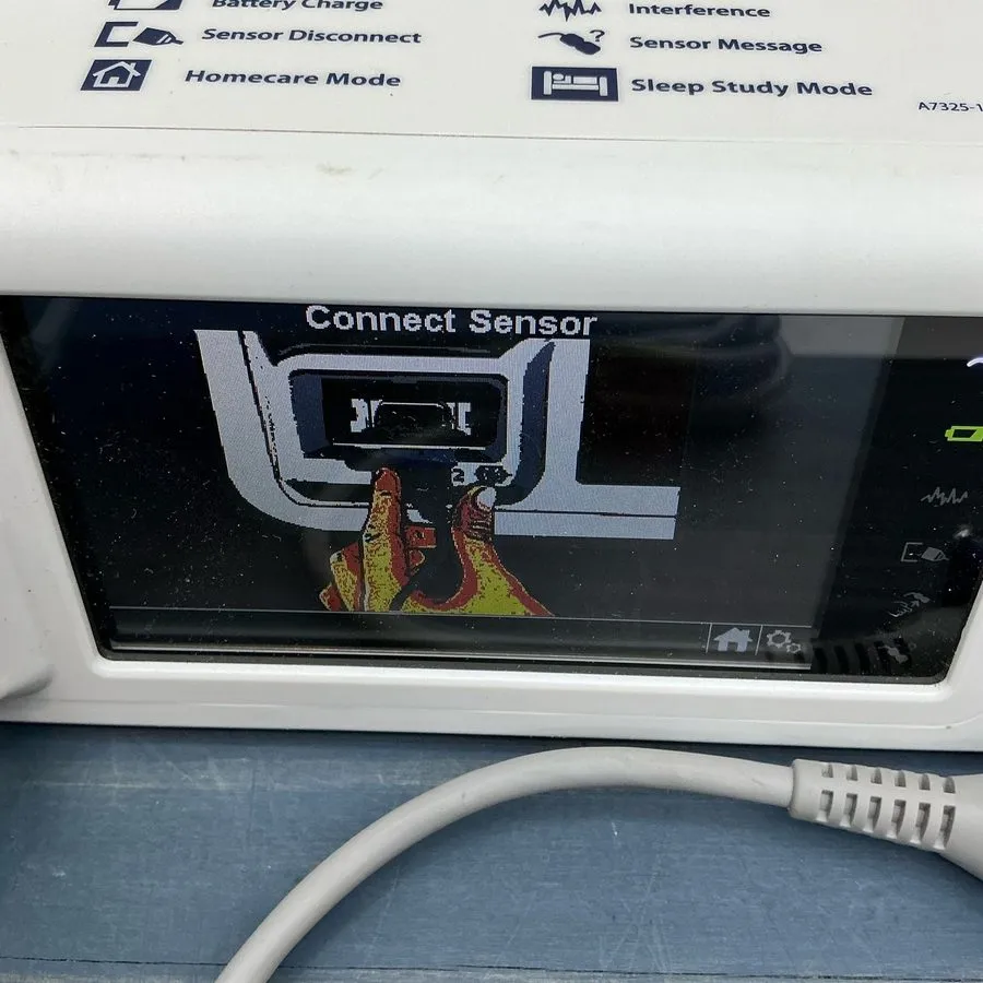 Датчик SpO2 Covidien Nellcor PM100N Bedside Patient Monitoring System — фото лота 2