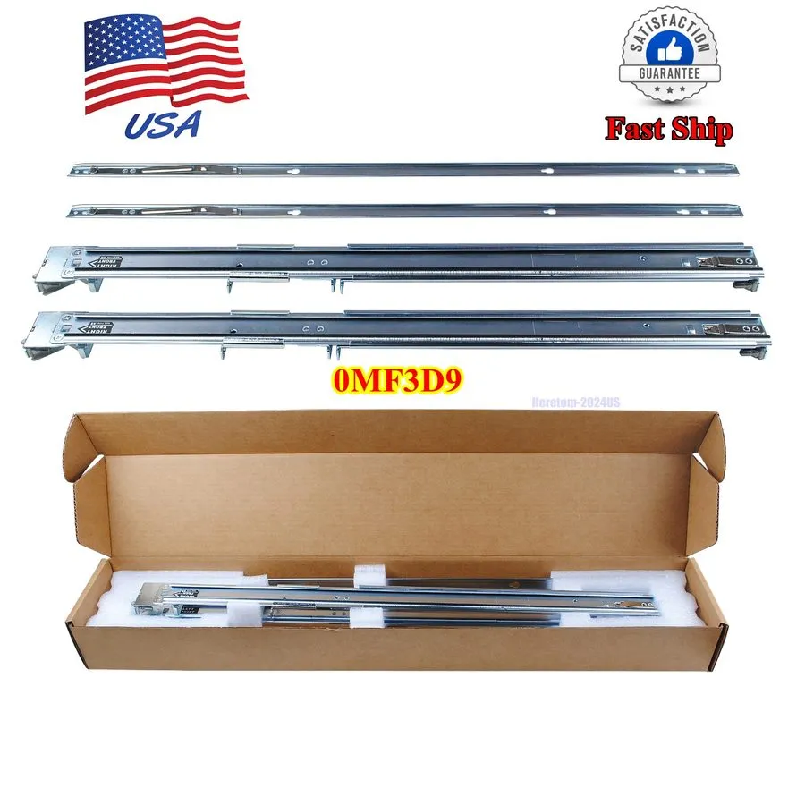 Комплект направляющих 1U y Rails Static Rail Kit 0MF3D9