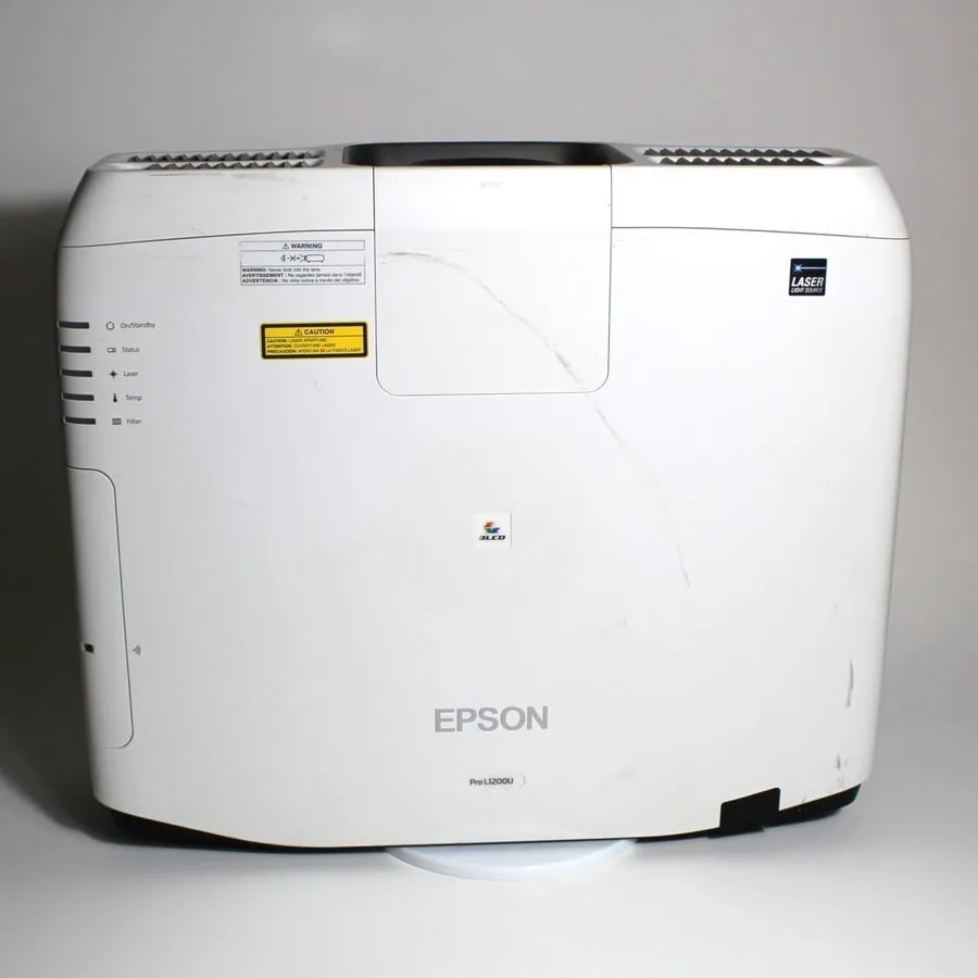 Проектор 4K Epson Pro L1200U Lumens Laser Projector 23211 Hours — фото лота 2