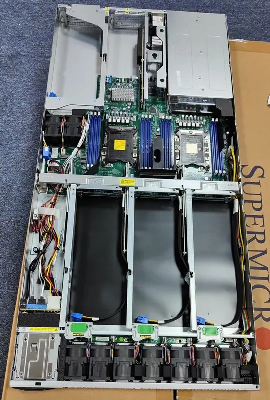 Сервер Supermicro SYS-1029GQ-TRT 4GPU Server/2x Gold 6154 CPU/4x DDR4 32G 2400MH