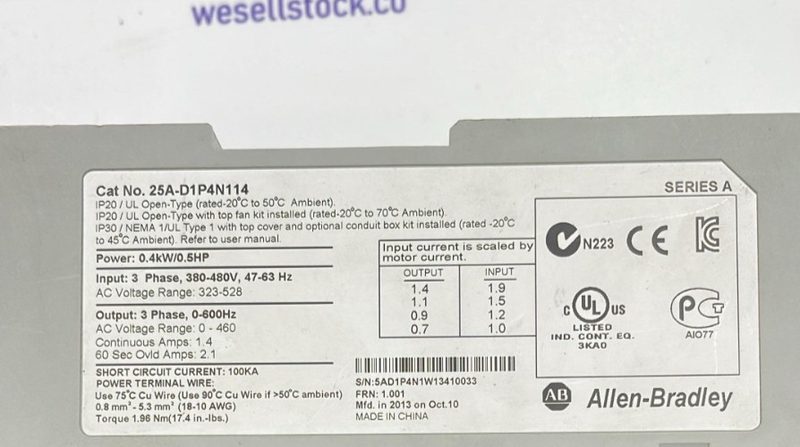 Фото лота 25A-D1P4N114 от продавца №42014