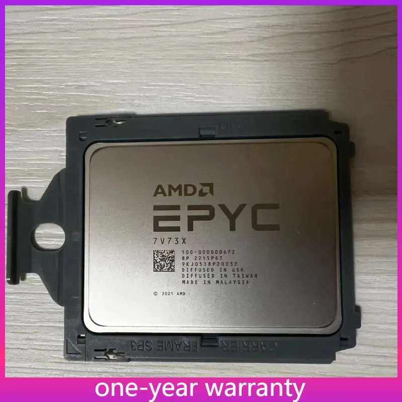 Сервер AMD EPYC 7V73X CPU 64 Core 128 Threads 1.85 GHz 280W Server Processor