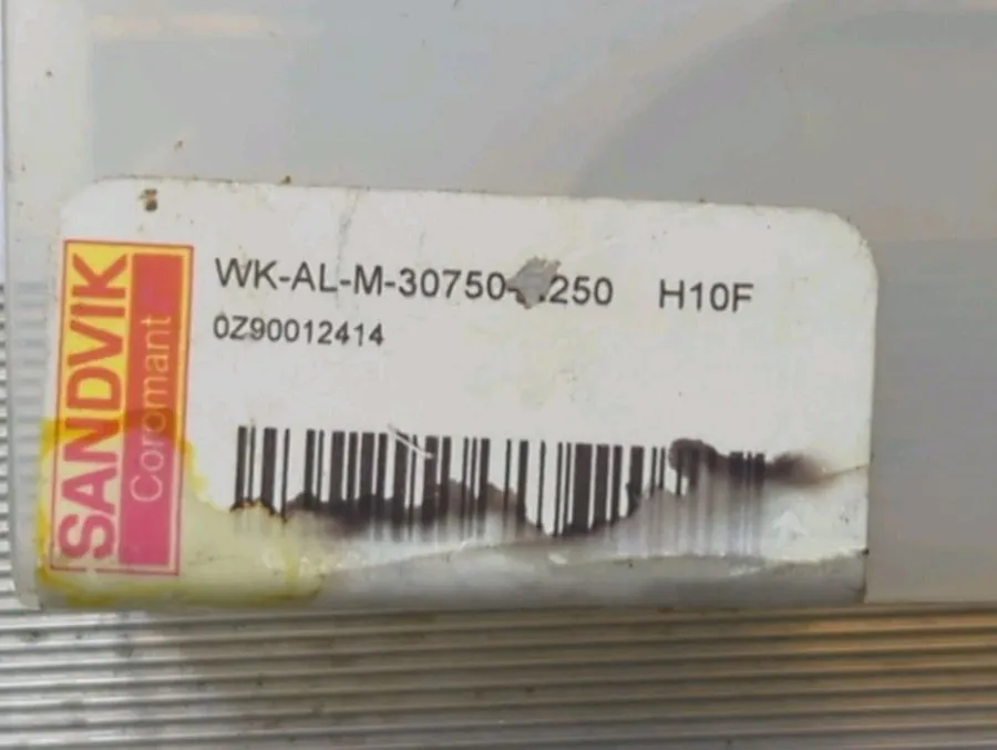 Режущий инструмент Sandvik 3/4" 3 Flute Carbide Endmill 3/4" Shank WK-AL-M-30750 — фото лота 1