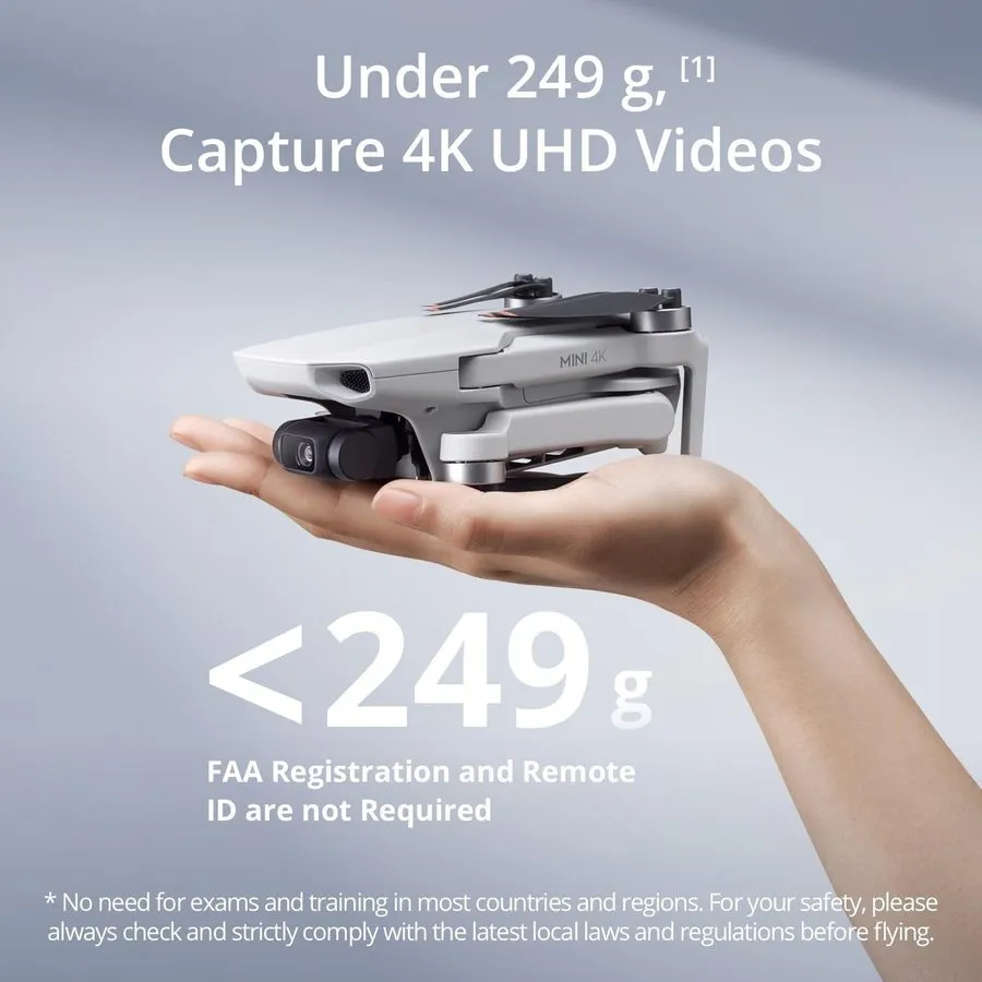 Дрон Mini 4K Drone w 4K UHD Camera 3-Axis Gimbal 10Km Transmission 31-Min Flight