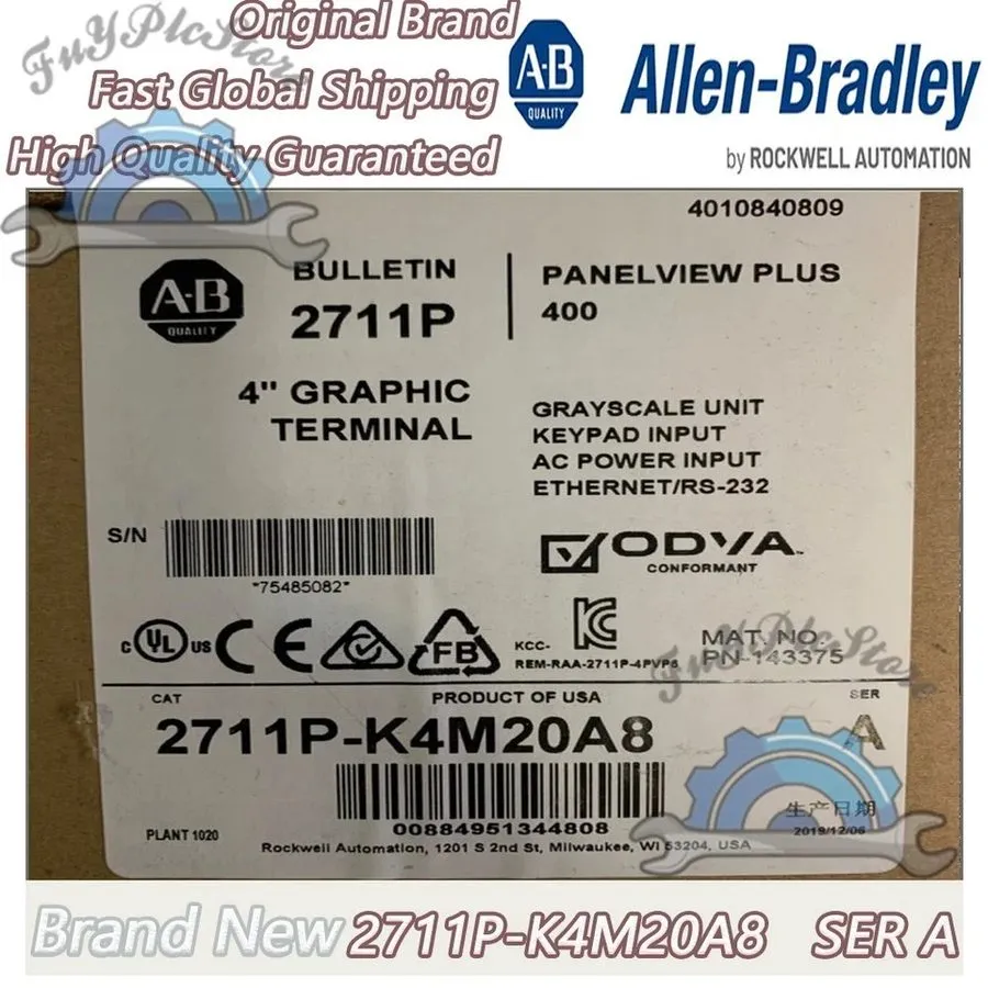 Панель оператора Allen-Bradley 2711P-K4M20A8 SER A PanelView Plus 400 Graphic Te