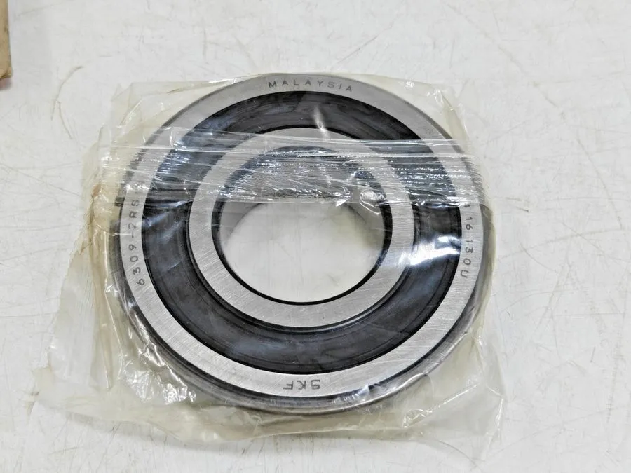 Подшипник 6309-2RS1NR SKF Deep Groove Ball Bearing With Snap Ring — фото лота 2