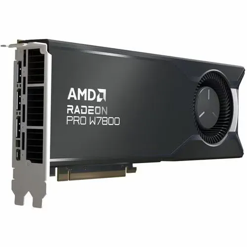 Оборудование видеонаблюдения AMD Radeon Pro W7800 Graphic Card 32 GB GDDR6 Full-