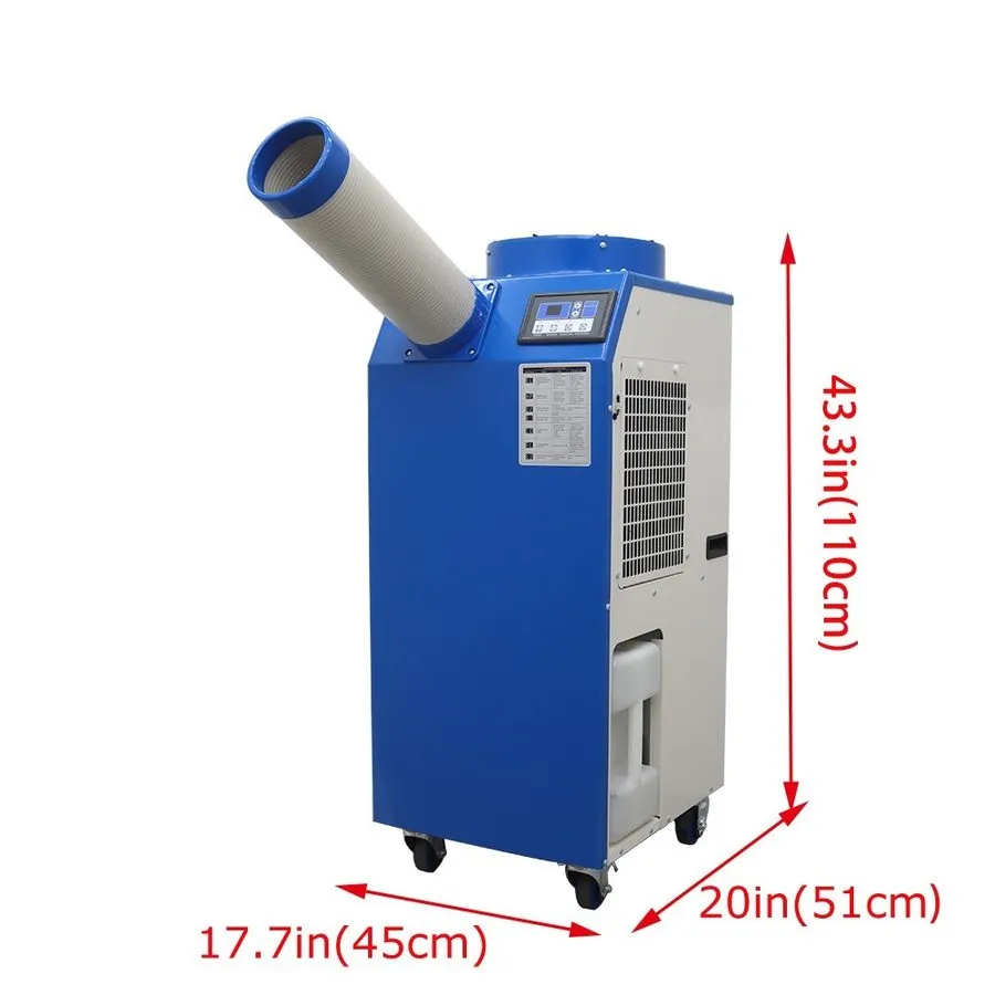 Кондиционер 110V Industrial Air Conditioner Cooling Equipment Single Tube 1400W