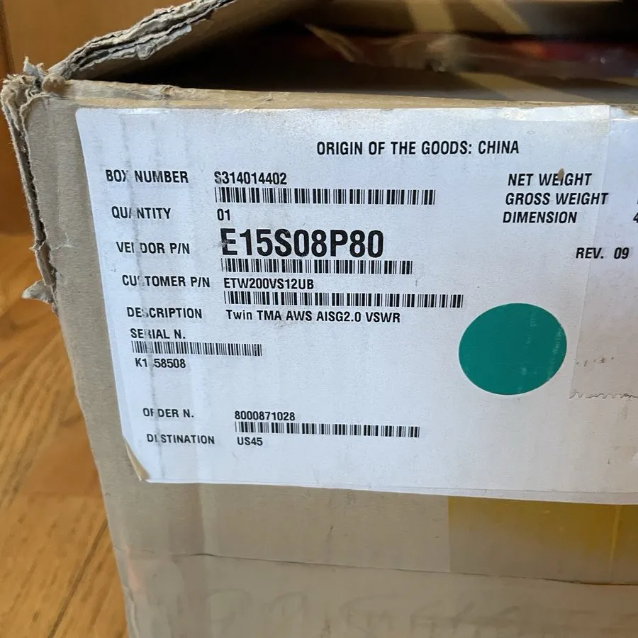 Усилитель CommScope Andrew ETW200VS12UB Tower Mounted Amplifier E15S08P80