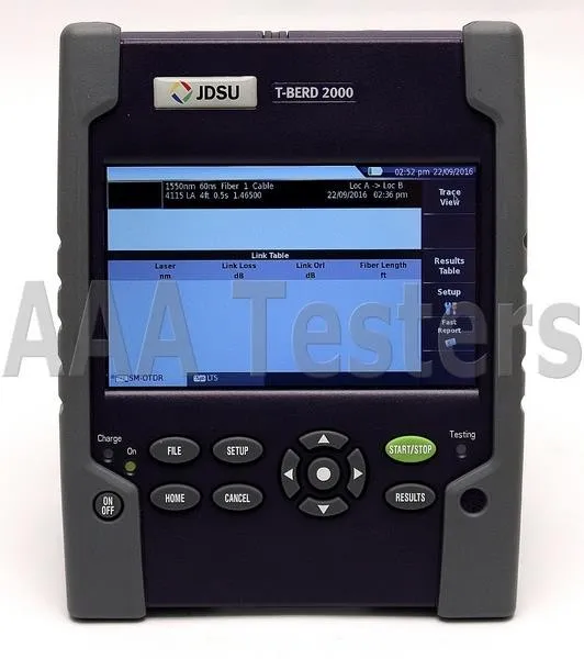 Тестер JDSU T-BERD 2000 4115 LA SM Fiber OTDR w/ FFL-050 VFL 4115LA TBERD