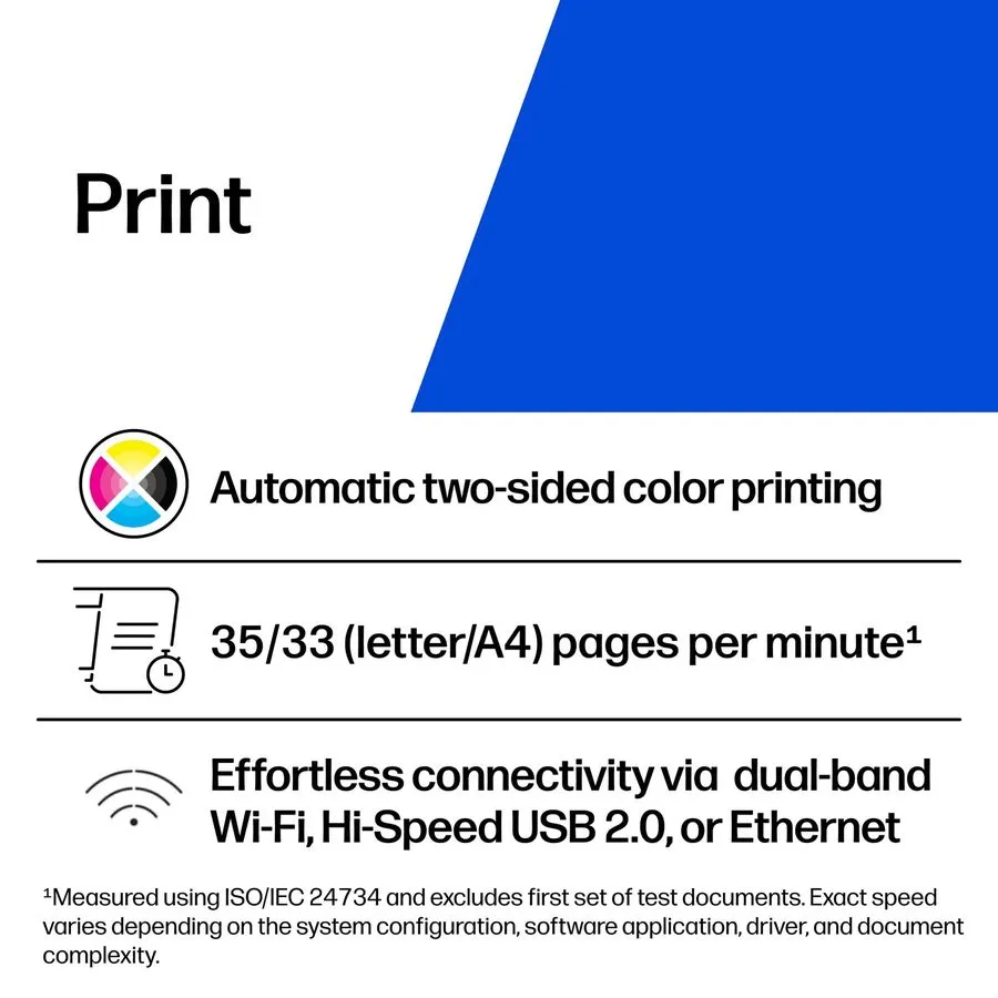 Лазерный принтер HP LaserJet Pro 4201dw Wireless Duplex Color Laser Printer 4RA8