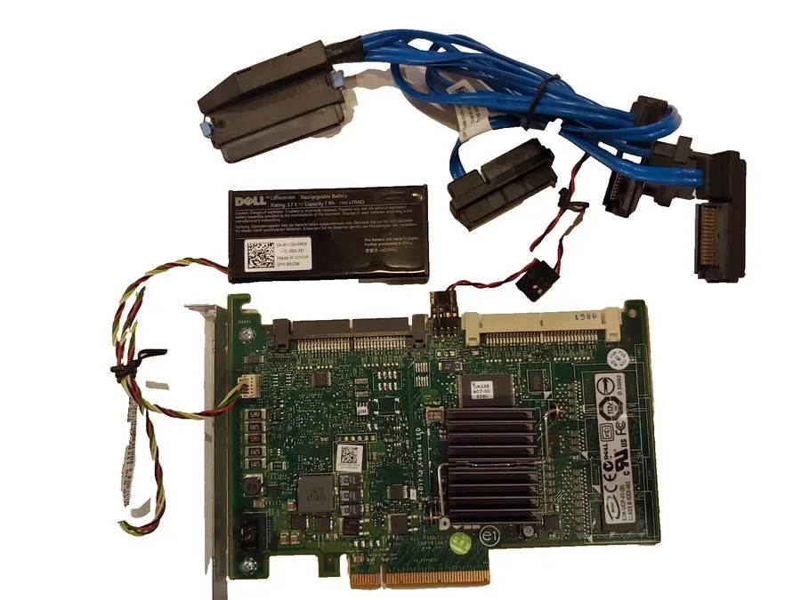 Контроллер Dell T954J PERC 6I SAS 256MB PCI-E Raid Controller Server