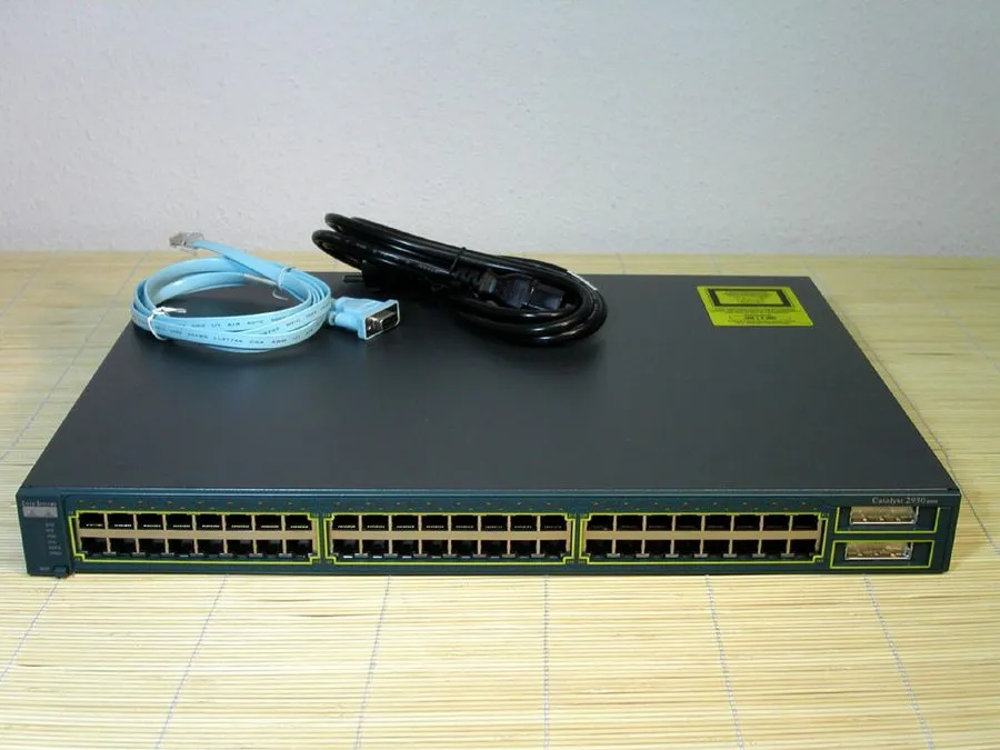 Коммутатор Cisco Catalyst (WS-C2950G-48-EI) 48-Ports-Ports Rack-Mountable Switch