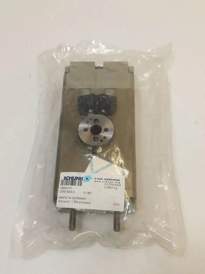 Робот Schunk OSE-B34-0, Precession Swivel Cylinder Swivel Unit