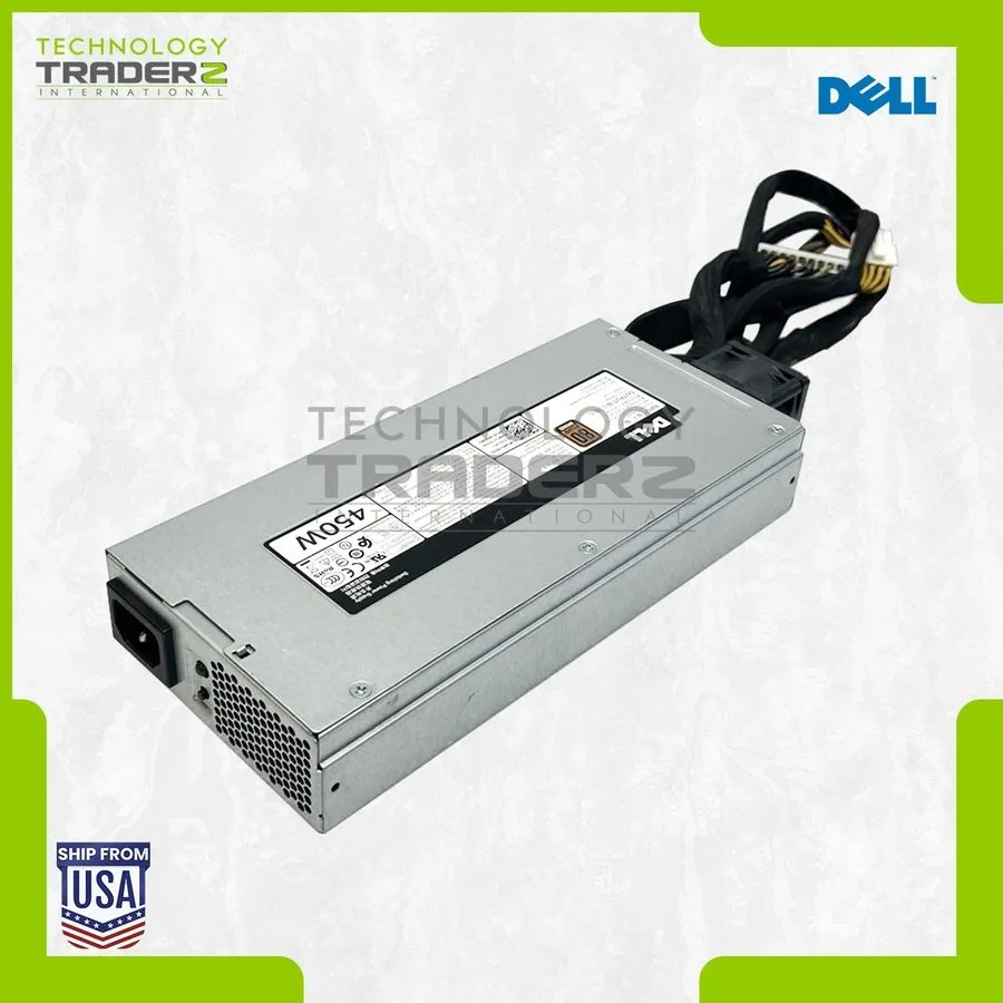 Блок питания Dell P34M3 450W Server Power Supply D450E-S0 PowerEdge R430 80+ Bro