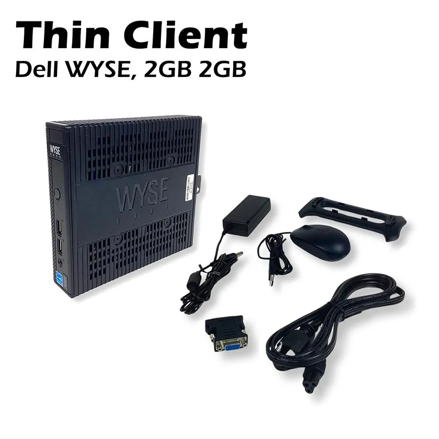 SSD-накопитель Dell Wyse D00DX Thin Client G-T48E 2GB DDR3 SDRAM 2GB SSD OS: Cit