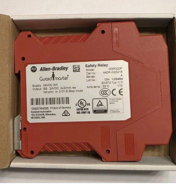 Реле безопасности Allen Bradley MSR320P Guard Master Safety Relay 440R-W23218