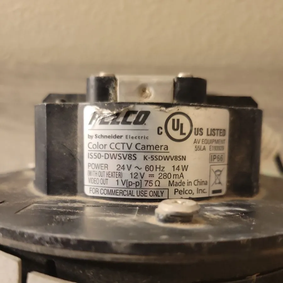 Камера PELCO IS21-DWSV8S Color CCTV Dome Camera — фото лота 2