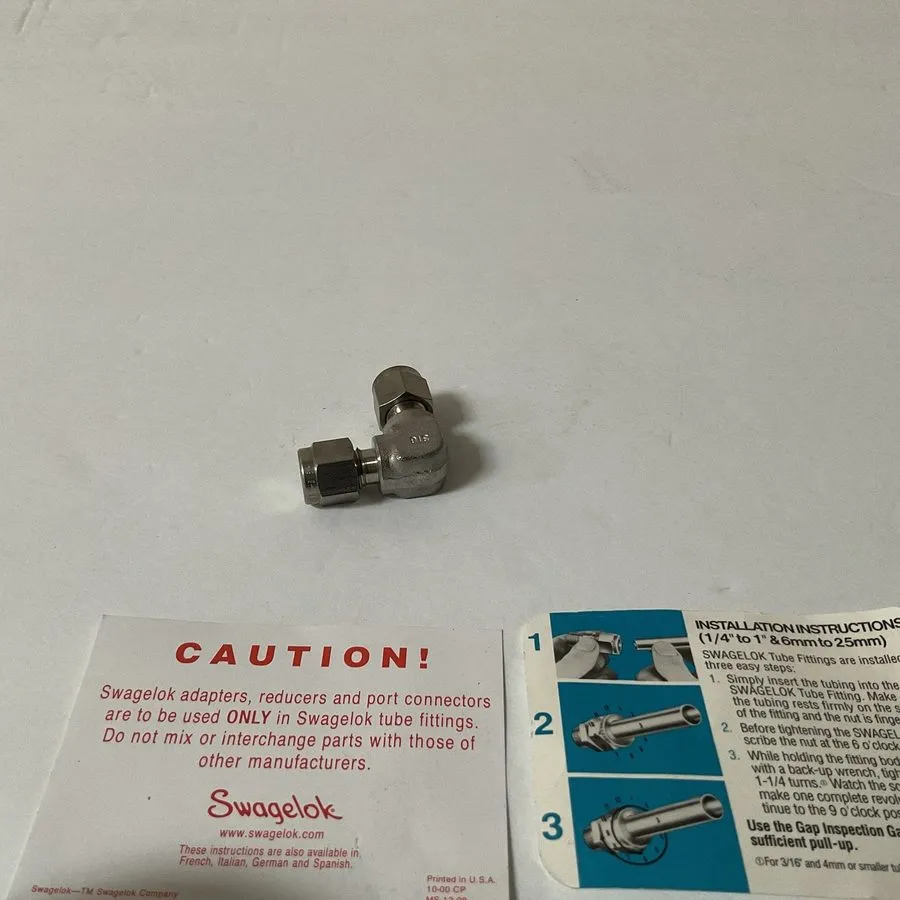 Фитинг Swagelok SS-200-9 Stainless Steel Swagelok Tube Fitting FNSP — фото лота 2
