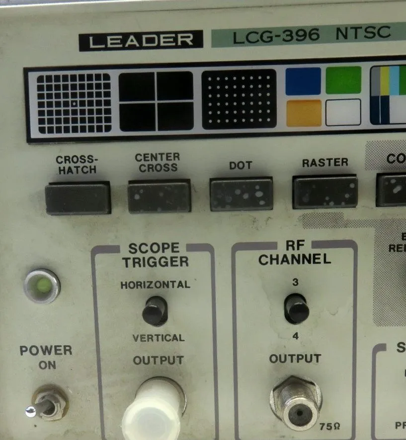 Тестер Leader Model LCG-396 NTSC Pattern Generator